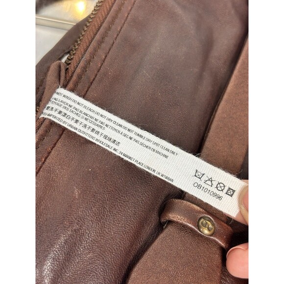 Free People We the Free Traveler Bag Wallet Crossbody Brown Leather Convertible - Picture 10 of 16